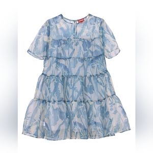 Staud Mini Hyacinth Dress medium wildflowers